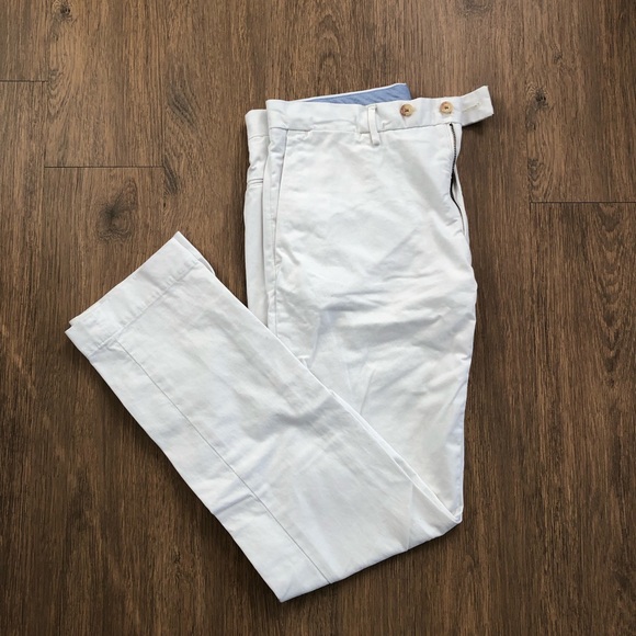 (Like New) Polo Ralph Lauren Slim Fit Chino - White - Picture 3 of 7